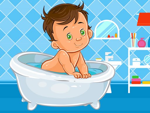 Baby Bath Jigsaw Online