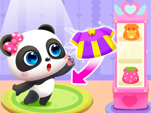 Baby Panda Girl Caring Online