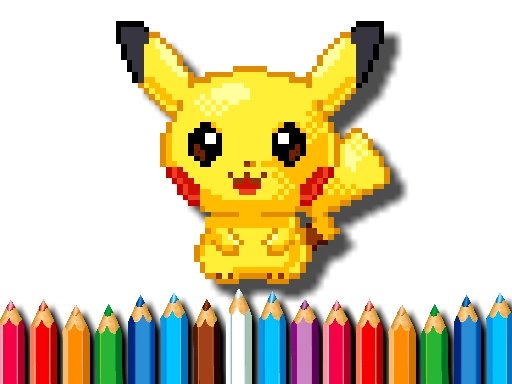 BTS Pokemon Coloring Book Online