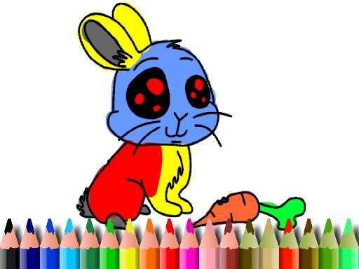 BTS Rabbit Coloring Book Online