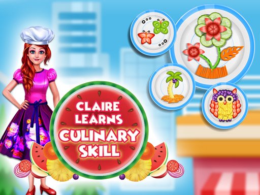 Claire Learns Culinary Skills Online