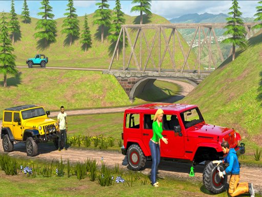Offroad Jeep Car Parking Games Online